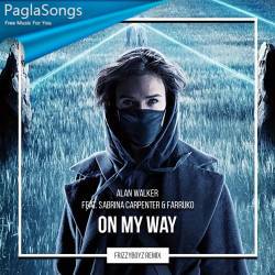On My Way (Remix) - Sabrina Carpenter n Farruko Poster
