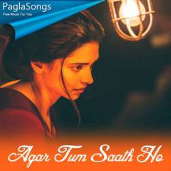 Agar Tum Saath Ho Lofi Remix Poster