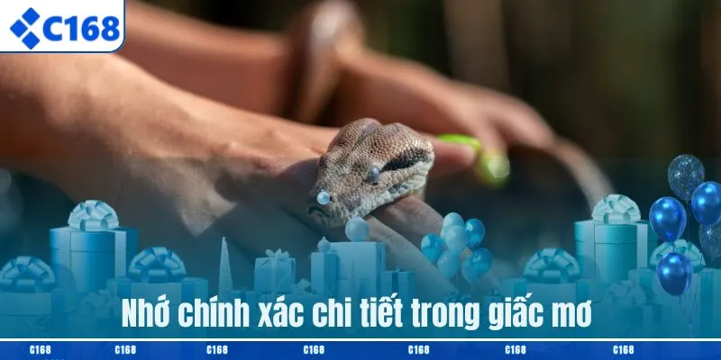 Nhớ chính xác chi tiết trong giấc mơ